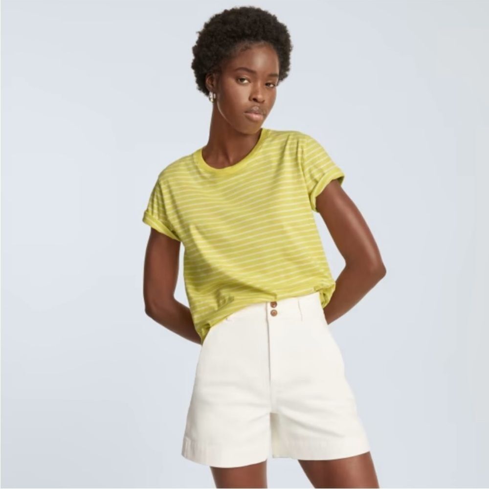 Everlane Short Sleeve striped T-Shirt Sz M NWT